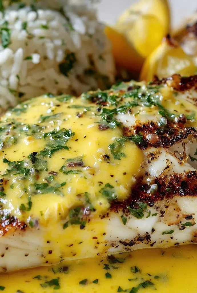 recette​ de serran poisson sauce jaune