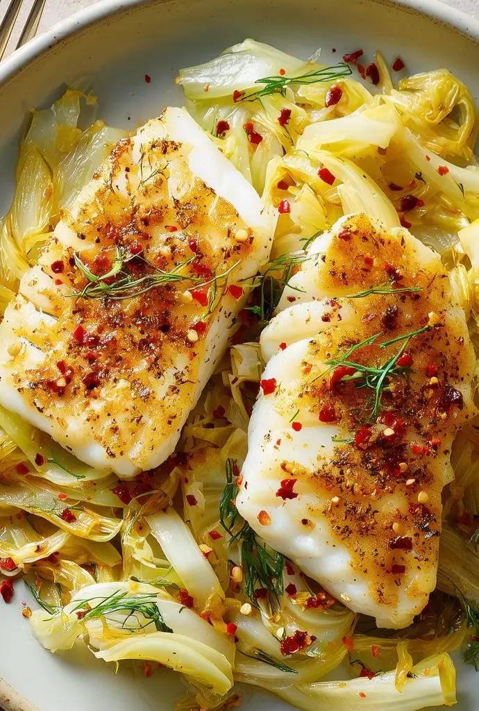 Poisson au fenouil et citron
