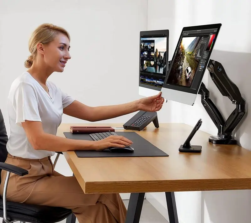 support double écran pc