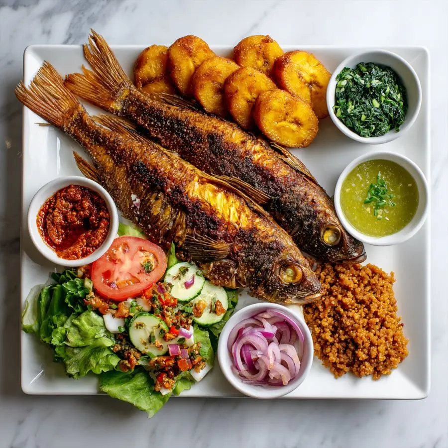 recette attieke poisson